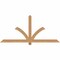 Ekena Millwork Redmond Smooth Timber Gable Bracket, Western Red Cedar, 72"W x 33"H x 1 1/2"D x 3 1/2"F, 11/12 Pitch GBW072X33X0204RED00SWR - alternate 1